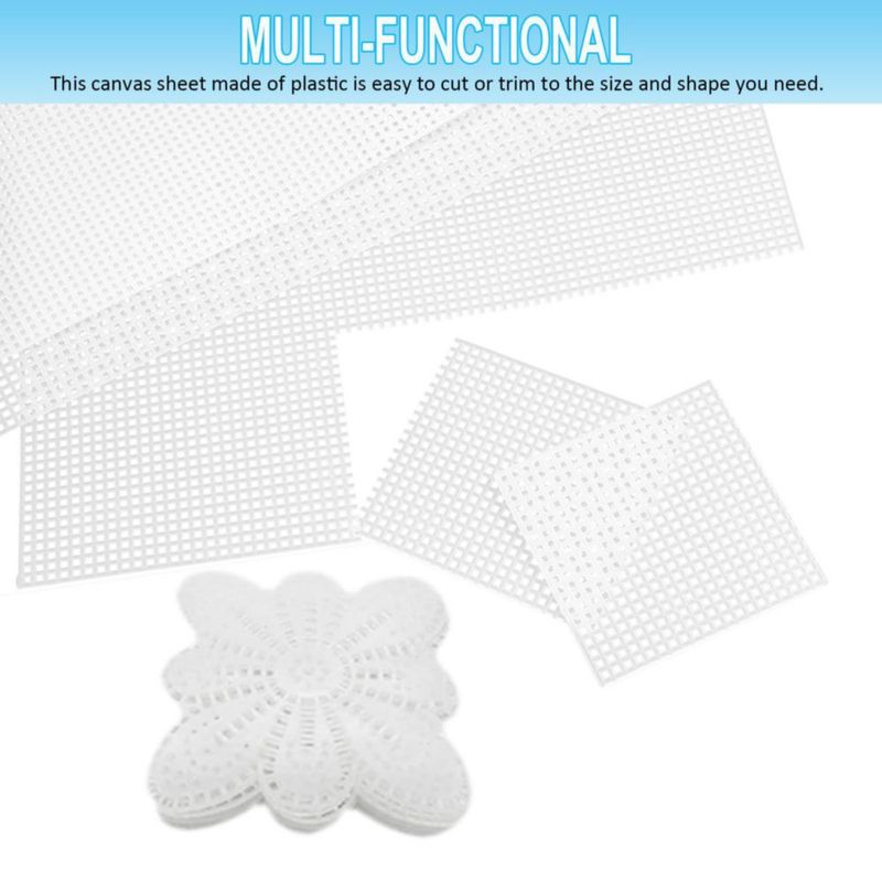 Lona plástica APOCHON 30 unidades 26 × 33 cm blanco 7 hilos