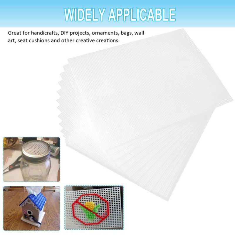 Lona plástica APOCHON 30 unidades 26 × 33 cm blanco 7 hilos