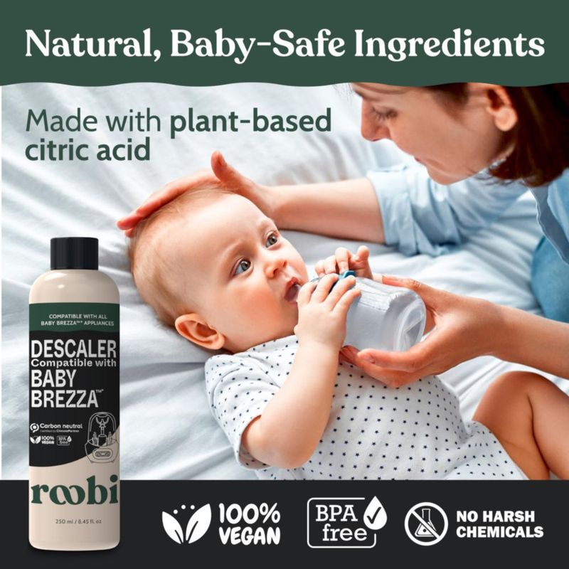Solución descalcificante Roobi 250 ml (paquete de 2) Baby Brezza