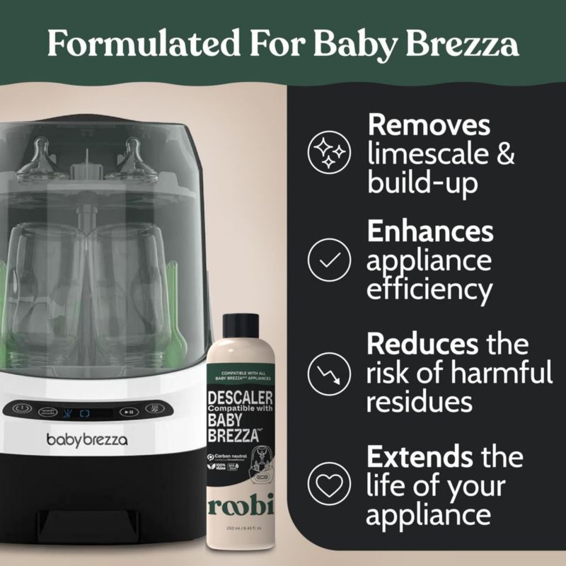 Solución descalcificante Roobi 250 ml (paquete de 2) Baby Brezza