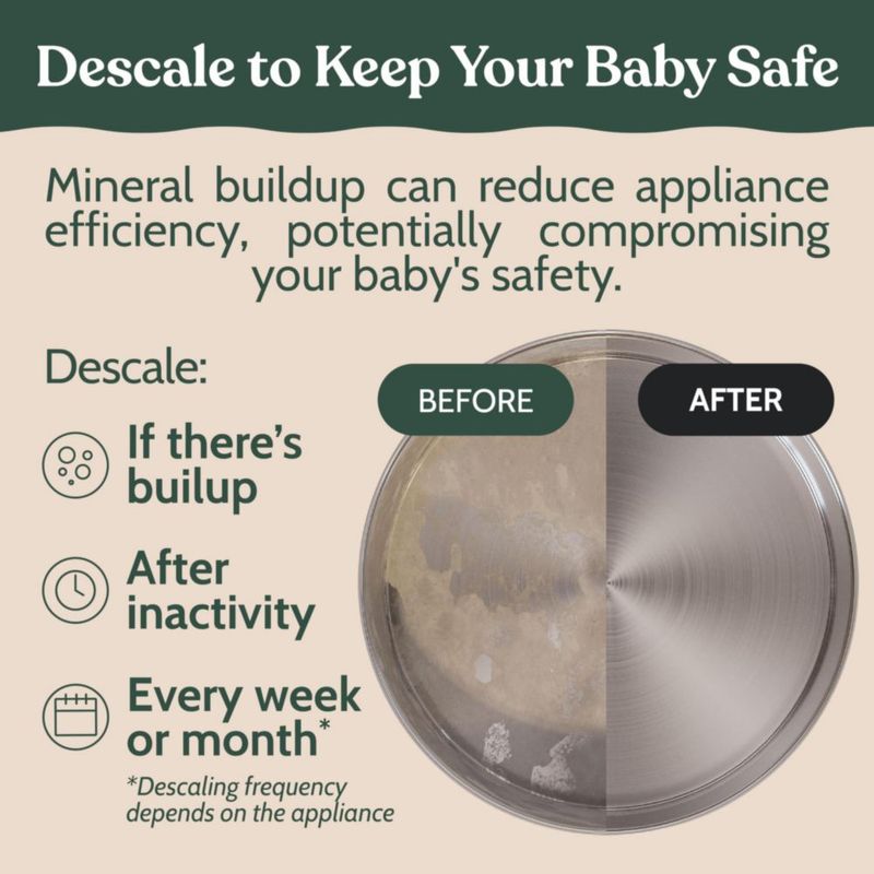 Solución descalcificante Roobi 250 ml (paquete de 2) Baby Brezza