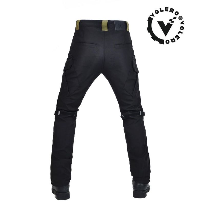 PANTALONES VOLERO para Motocicleta X-Large con Armadura CE y Detalles Reflectantes