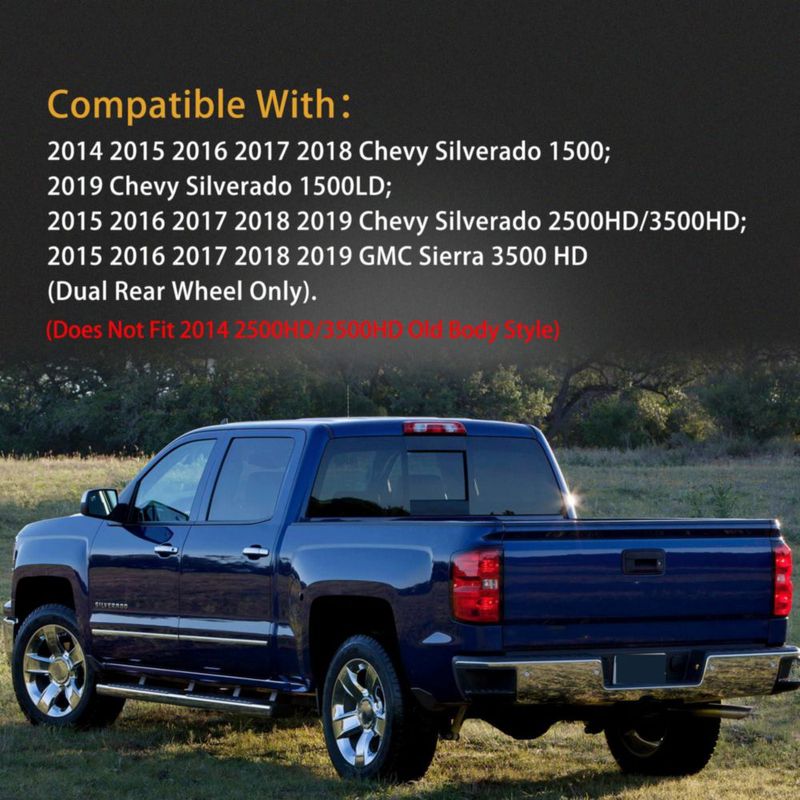 Luz trasera MiKaFex para Chevrolet Silverado 1500 2500 y 3500 HD