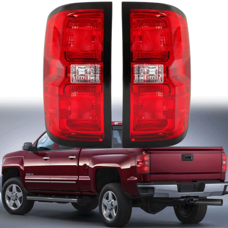 Luz trasera MiKaFex para Chevrolet Silverado 1500 2500 y 3500 HD