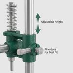 Máquina de Botones QWORK con 3 Troqueles y Prensa Ajustable