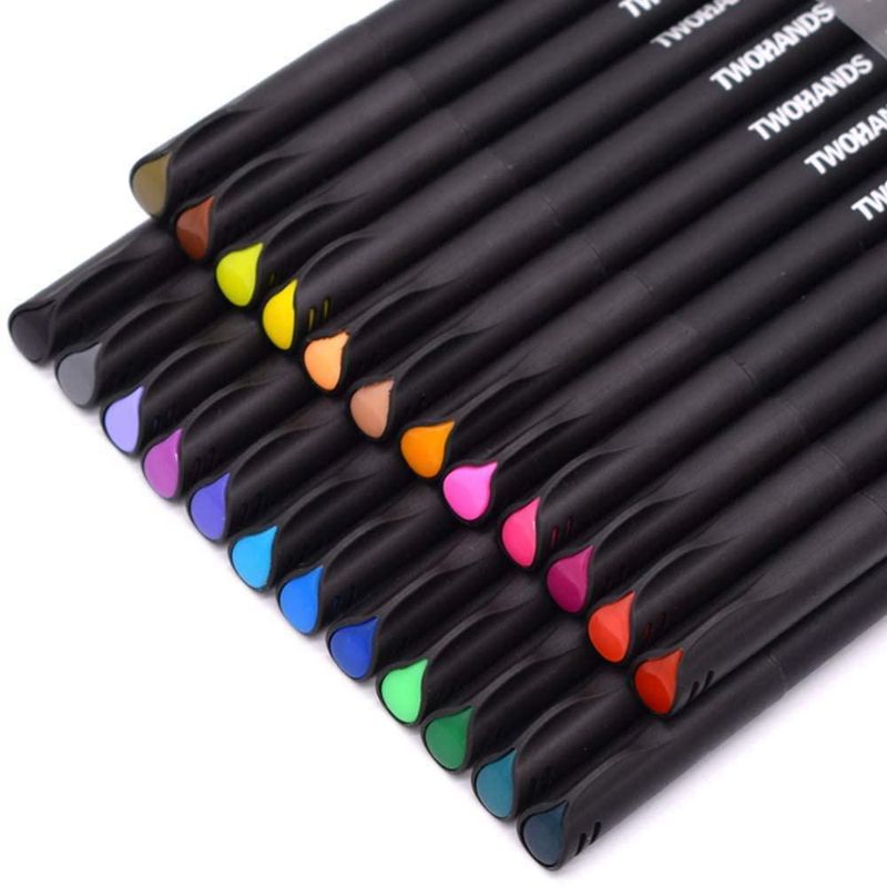 Plumas Fineliner TWOHANDS 24 unidades 04 mm colores surtidos