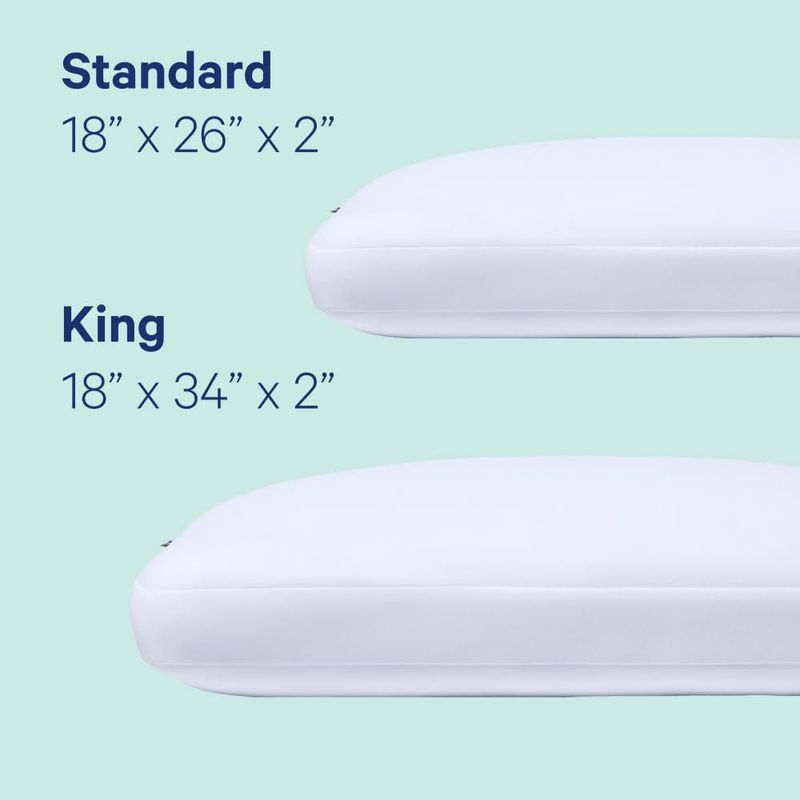 Almohada Casper King Híbrida 2 Unidades - Blanco