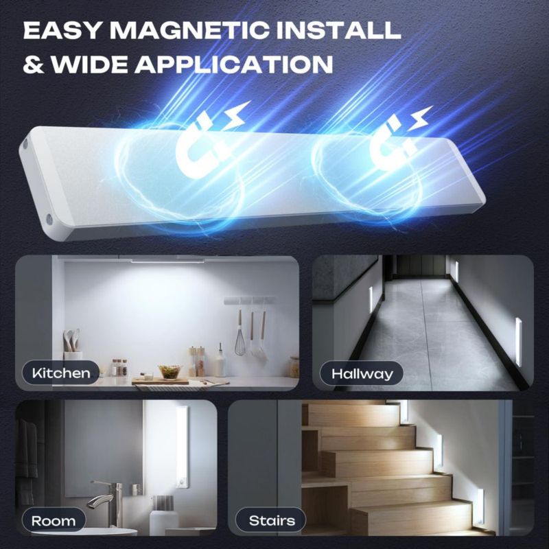 Luz LED LUMIJOLI 25 cm Inalámbrica con Sensor de Movimiento