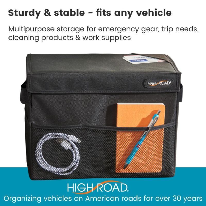 Cajón de Almacenamiento para Coche High Road 30 cm con Tapa