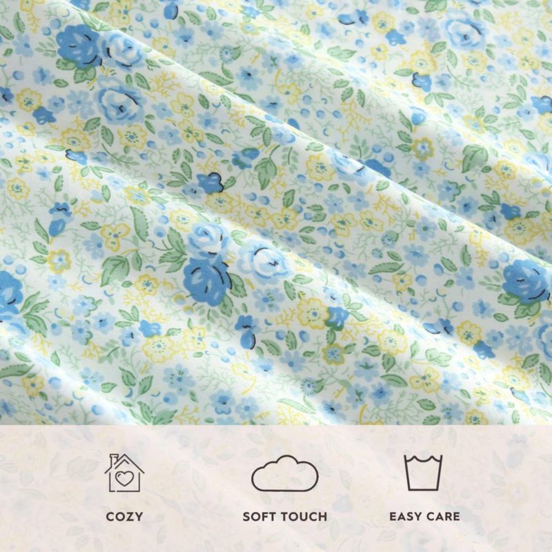 Juego de sábanas Laura Ashley Full 206 cm 32 x 53 cm