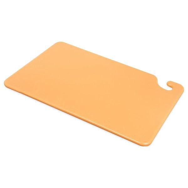 Tabla de cortar San Jamar 46 cm x 30 cm x 1 cm Marrón