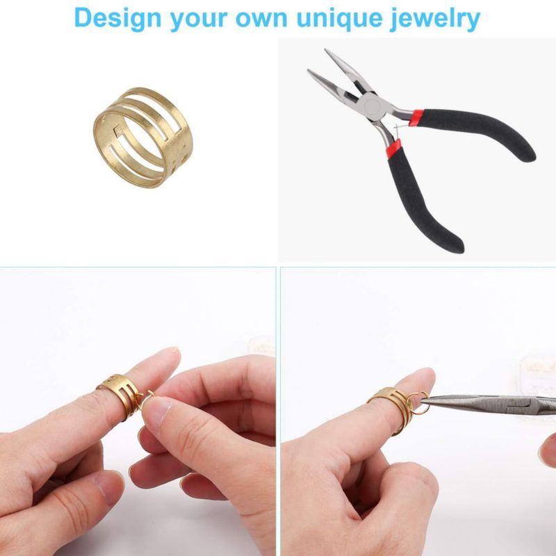 Aros de Salto Defabee 1200 piezas - Kit de Fabricación de Joyería