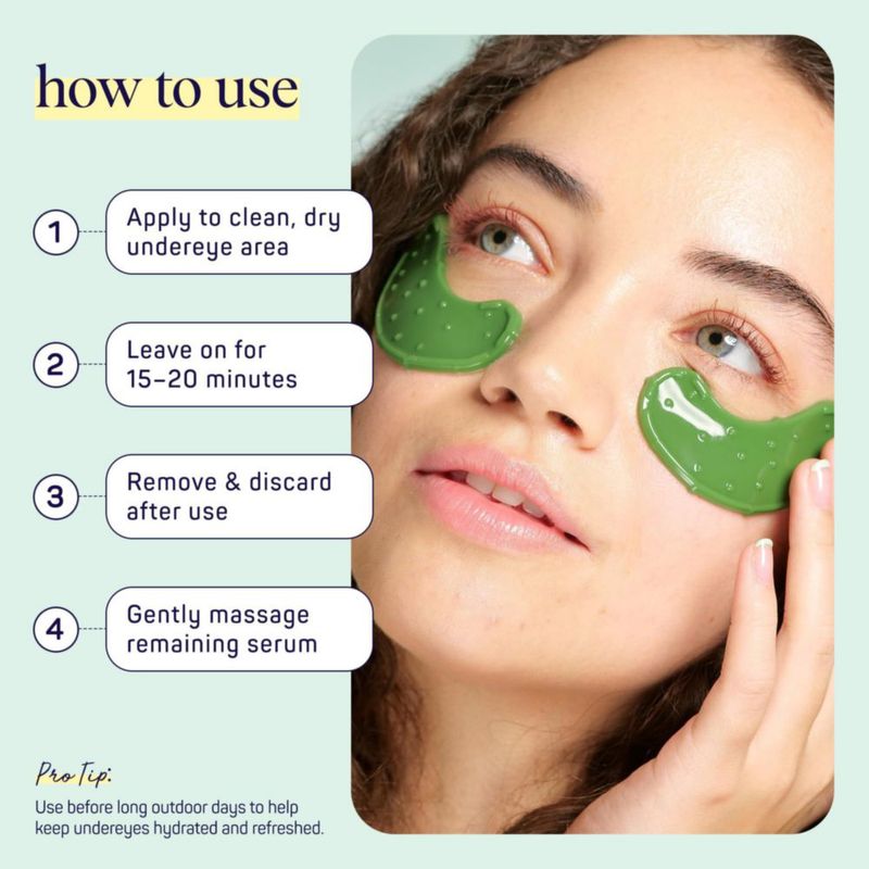 Mascarillas para ojos SpaLife – 8 pares de parches hidratantes para el contorno de ojos