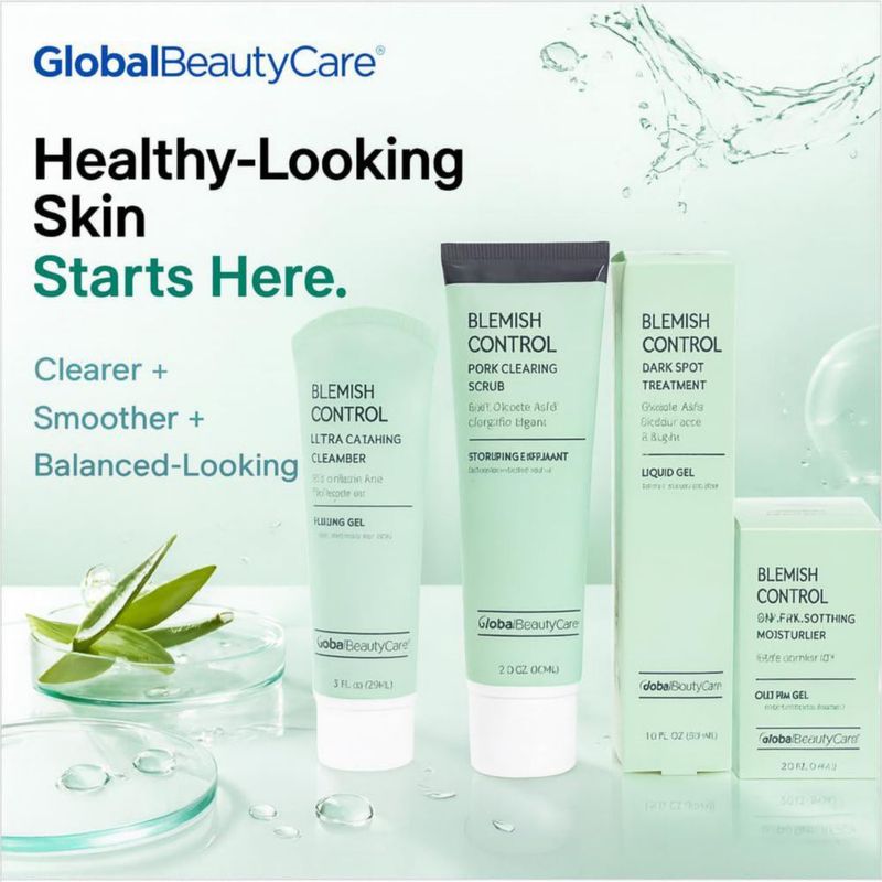 Kit de Cuidado Facial Global Beauty Care Control de Imperfecciones
