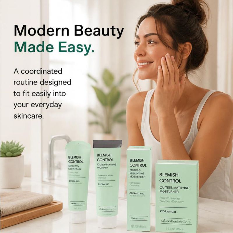 Kit de Cuidado Facial Global Beauty Care Control de Imperfecciones