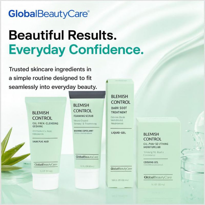 Kit de Cuidado Facial Global Beauty Care Control de Imperfecciones