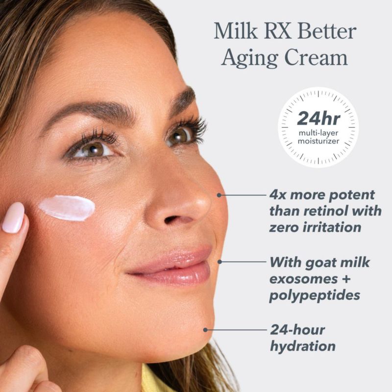 Crema facial anti‑edad Beekman 1802 15 ml Milk RX Avanzada