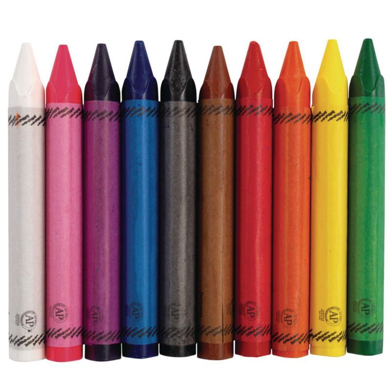 Crayones Colorations 200 piezas 16 colores triangulares