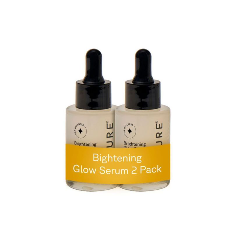 Suero facial Acure 30 ml (2 unidades) Iluminador y radiante