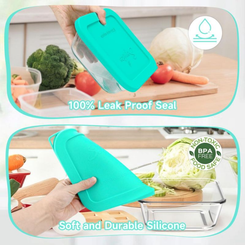 Tapa de contenedor SOPHICO 17 cm para Pyrex/Snapware de 4 tazas