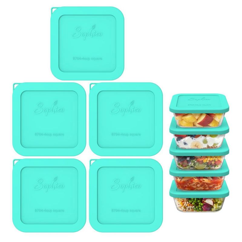 Tapa de contenedor SOPHICO 17 cm para Pyrex/Snapware de 4 tazas