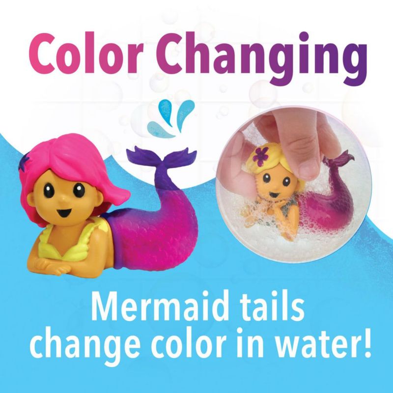 Set de juego MindWare Sirena Color Splash Parque acuático para bañera