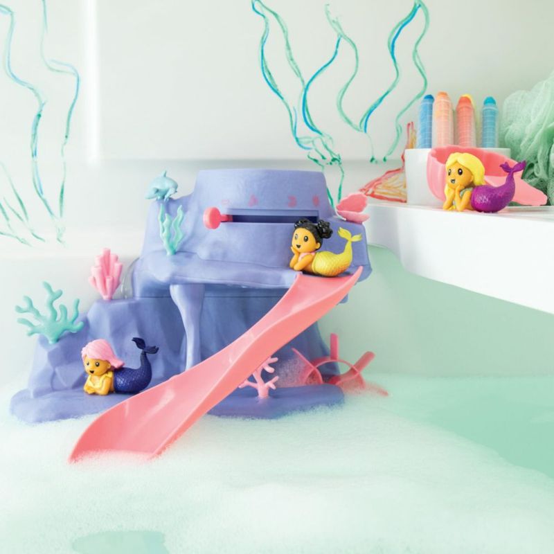 Set de juego MindWare Sirena Color Splash Parque acuático para bañera