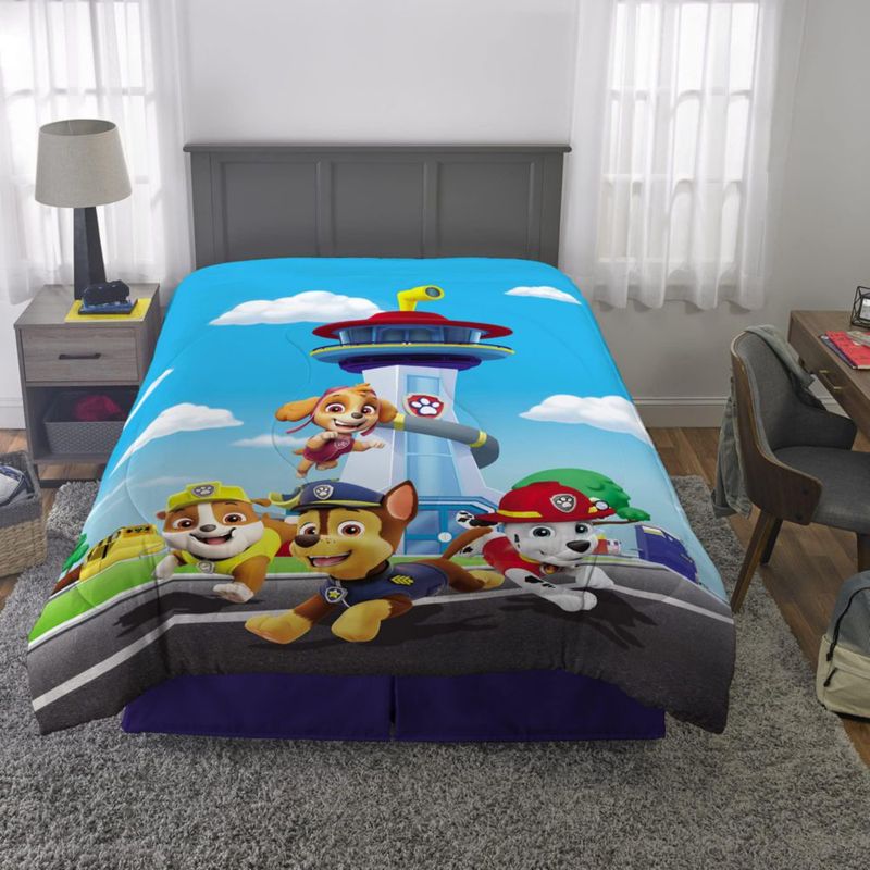 Edredón Franco Twin/Full 183 cm Paw Patrol de Microfibra