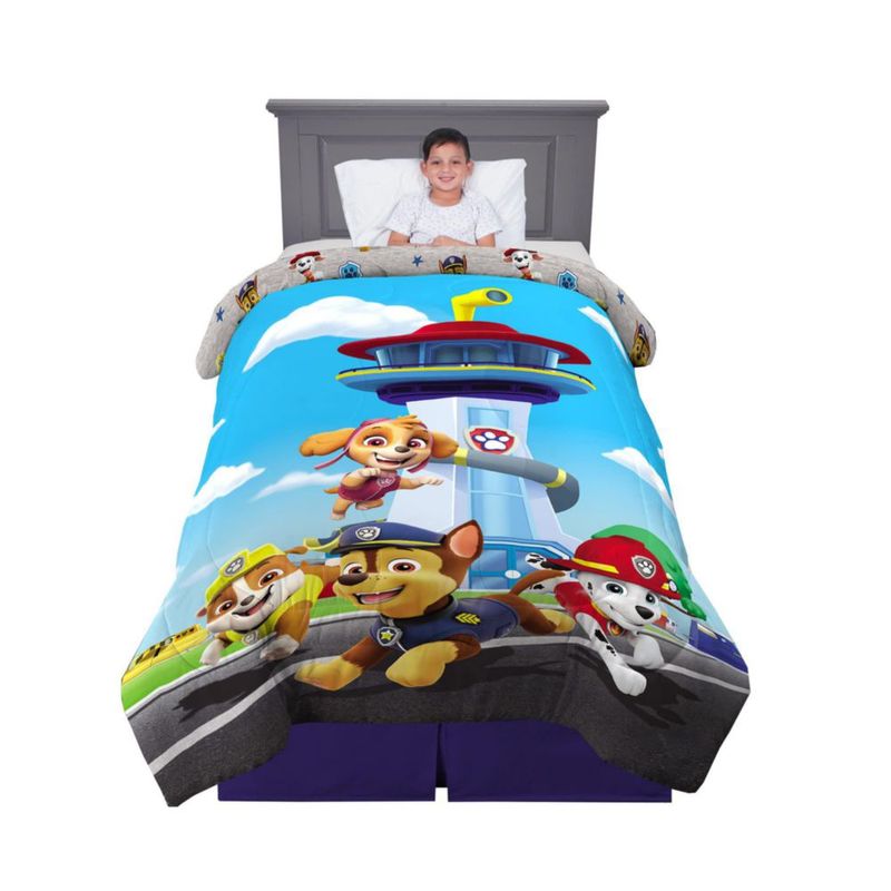 Edredón Franco Twin/Full 183 cm Paw Patrol de Microfibra
