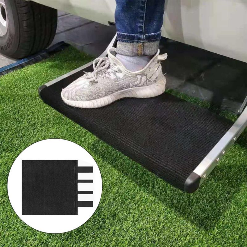 Cubiertas para escalones de autocaravana NEWFOM 46‑58 cm juego de 2