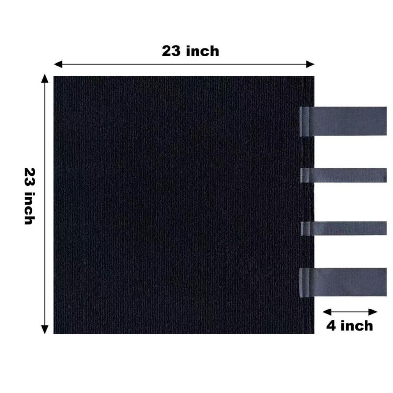 Cubiertas para escalones de autocaravana NEWFOM 46‑58 cm juego de 2