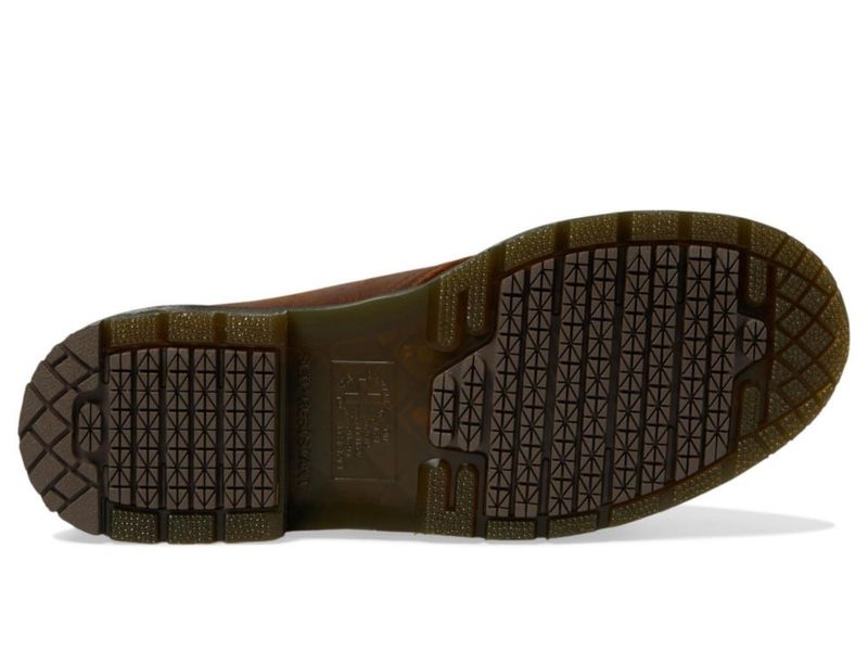 Zapatos Oxford Dr. Martens Dark Tan Unisex Talla 7 Hombre / 8 Mujer