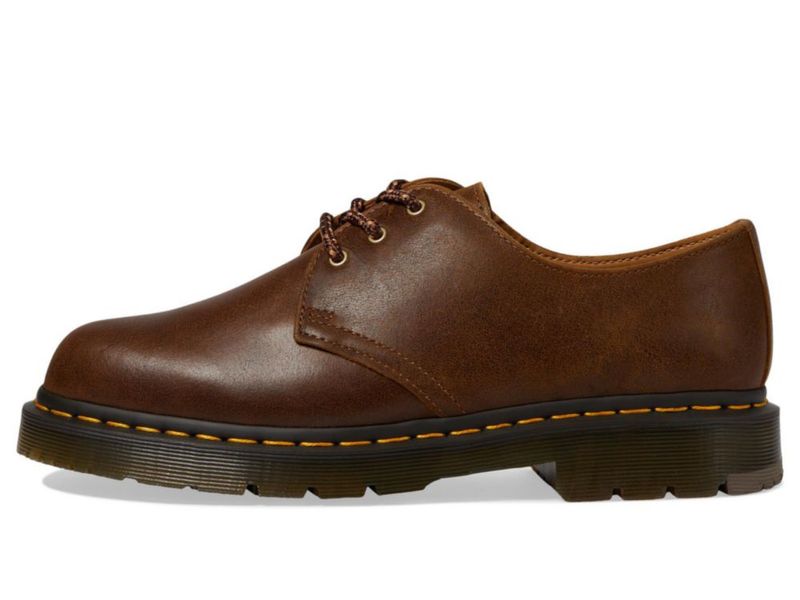 Zapatos Oxford Dr. Martens Dark Tan Unisex Talla 7 Hombre / 8 Mujer