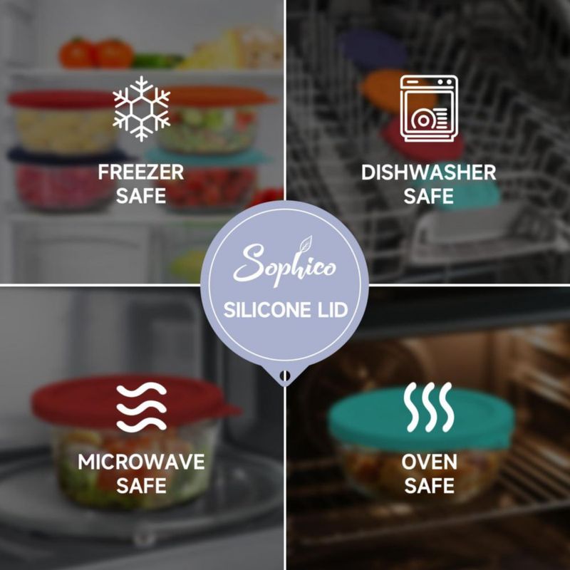 Tapa de Silicona SOPHICO 7 Tazas – Reemplazo