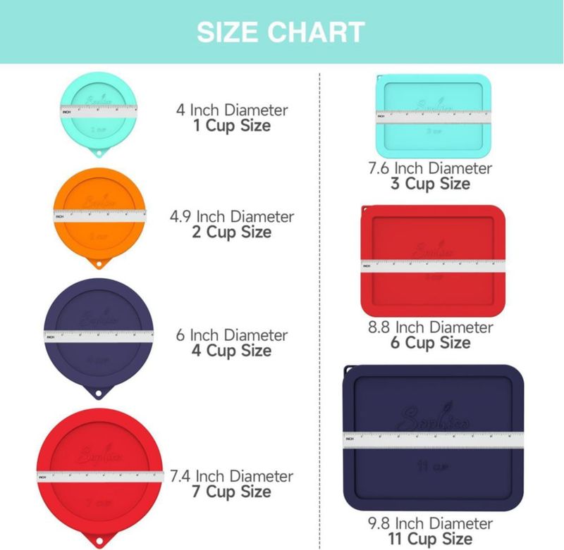 Tapa de Silicona SOPHICO 7 Tazas – Reemplazo