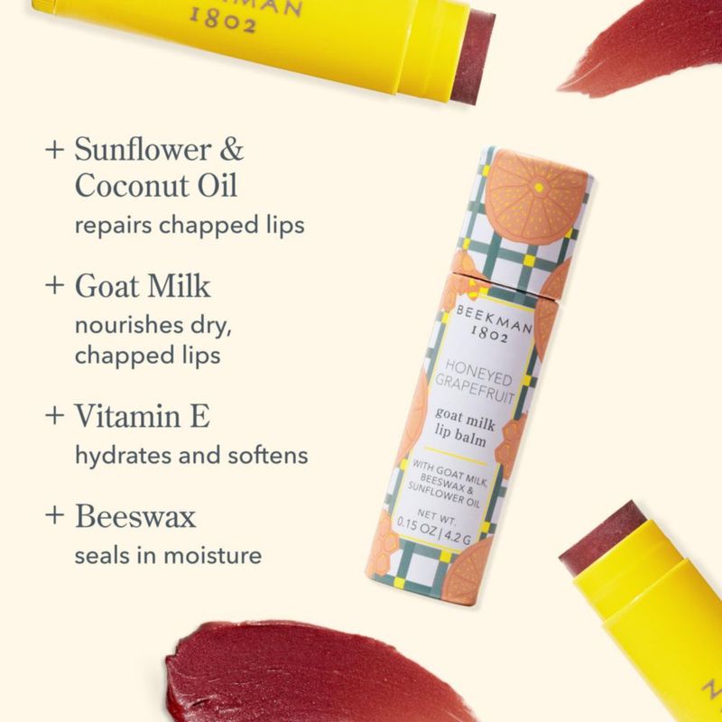 Bálsamo Labial Beekman 1802 Pomelo con Miel 42 g