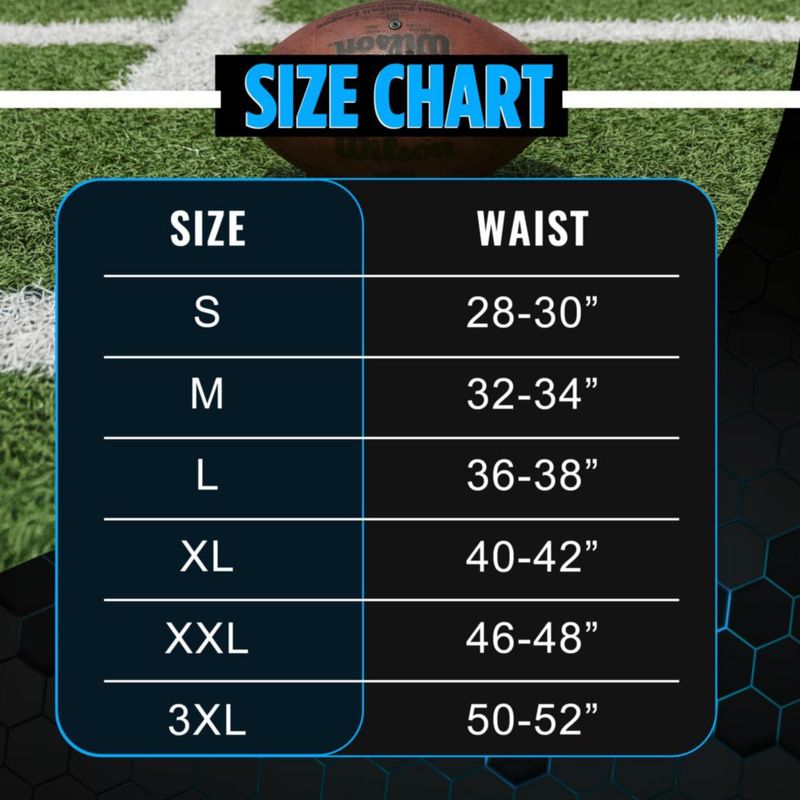 Pantalones de fútbol para adulto Sports Unlimited azul marino con acolchado