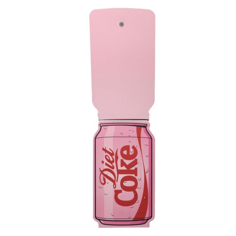 Bloc de notas plegable CrownJewlz 22 × 12 cm Diet Coke (paquete de 2)