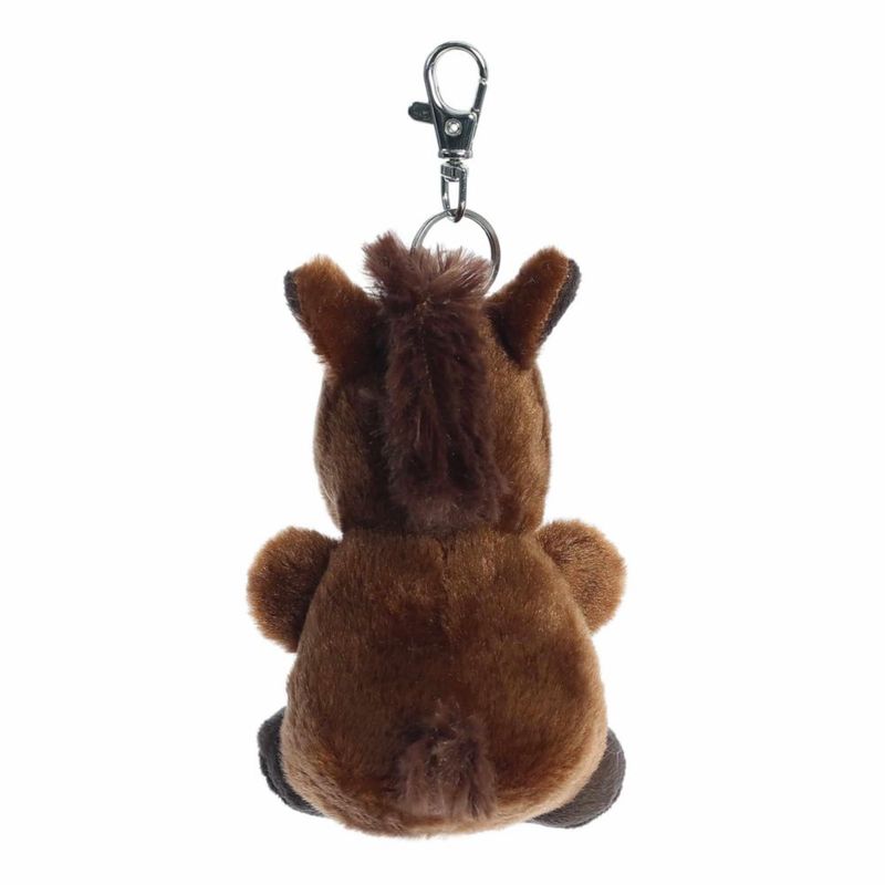 Peluche Aurora Palm Pals Caballo Marrón 10 cm con Clip