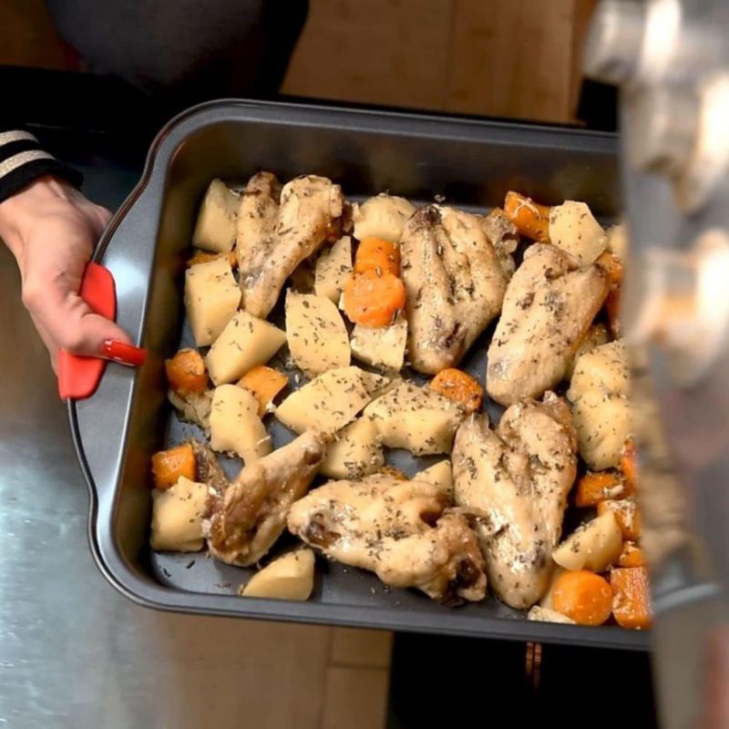 Juego de Utensilios para Hornear EATEX de 15 Piezas Antiadherente con Espátulas