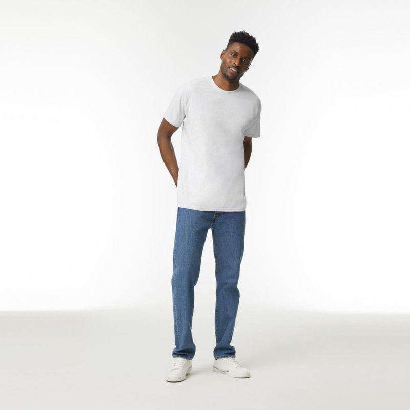 Camiseta Gildan G5000 paquete de 10 gris ceniza 2XL
