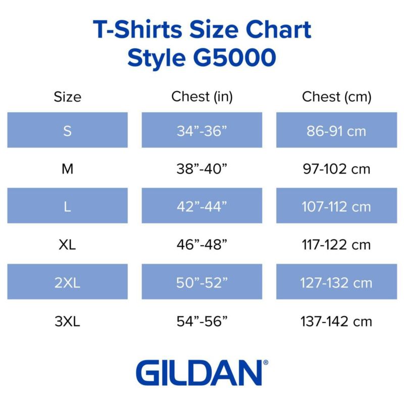 Camiseta Gildan G5000 paquete de 10 gris ceniza 2XL