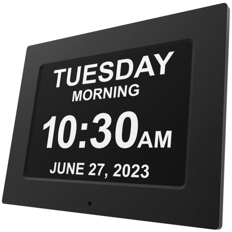 Reloj digital American Lifetime de 20 cm para personas con demencia