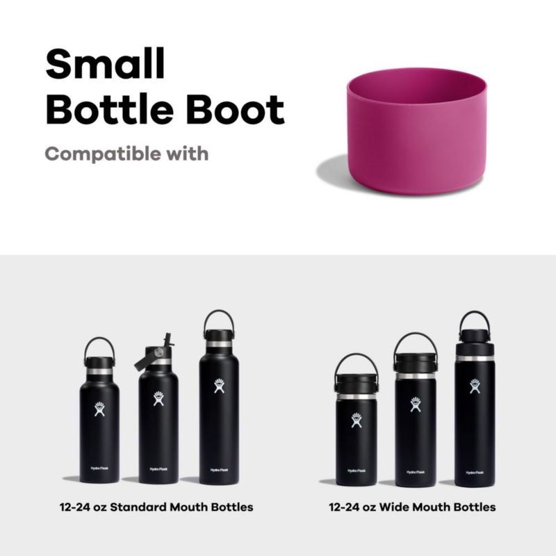 Funda para Botella Hydro Flask Pequeña Color Avena de Silicona