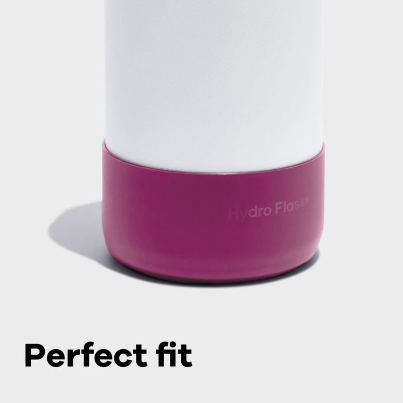 Funda para Botella Hydro Flask Pequeña Color Avena de Silicona