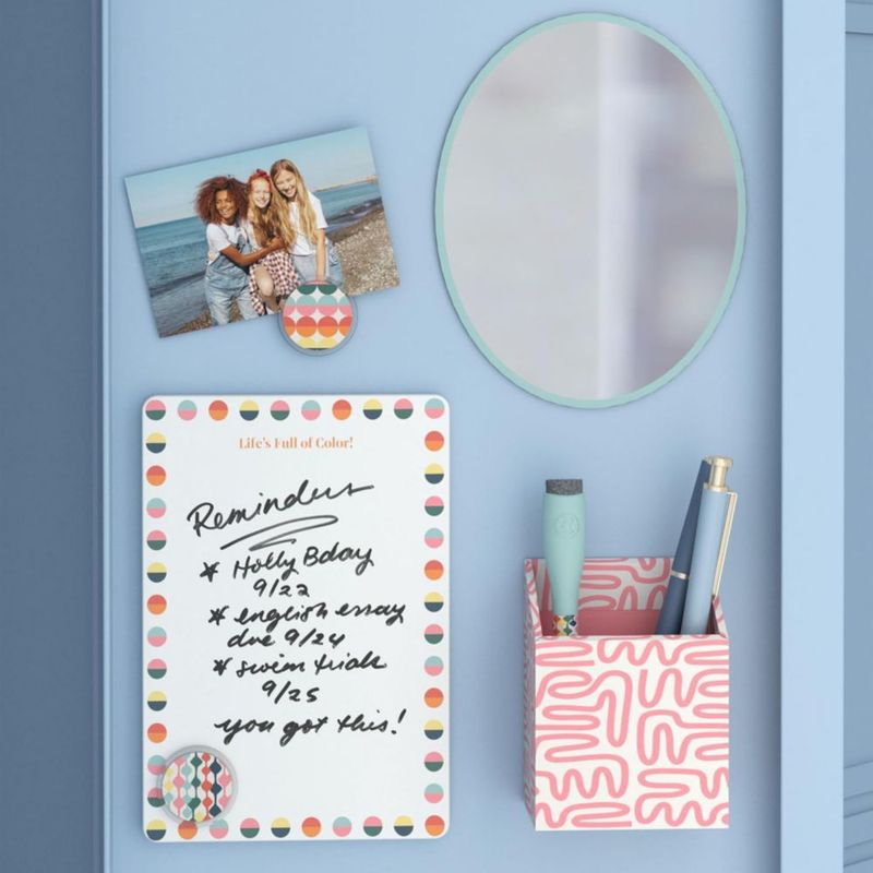 Kit de Accesorios Magnéticos U Brands – Diseño Colorido Cubista
