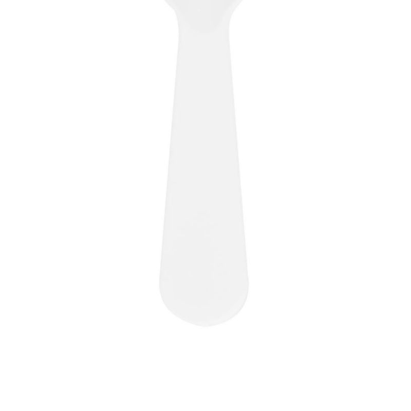 Cucharas Karat U2450W 7 cm PS Blanco 4000 uds
