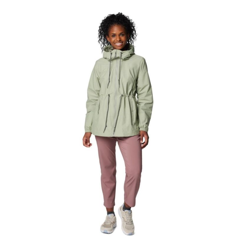 Chaqueta impermeable Columbia Lillian Ridge II Safari para mujer – talla S