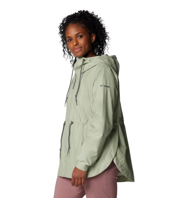 Chaqueta impermeable Columbia Lillian Ridge II Safari para mujer – talla S