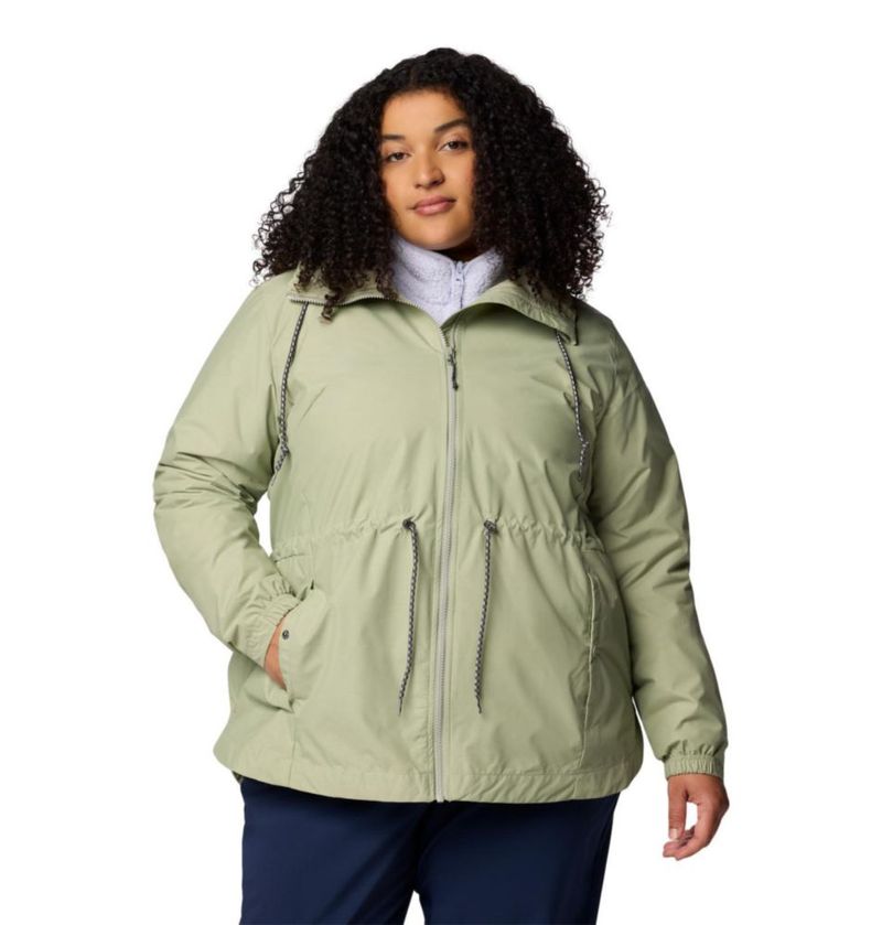 Chaqueta impermeable Columbia Lillian Ridge II Safari para mujer – talla S